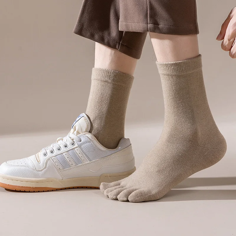 Mans Wool Five Finger Socks Sh - Dress Sock Men ulasan dan harga