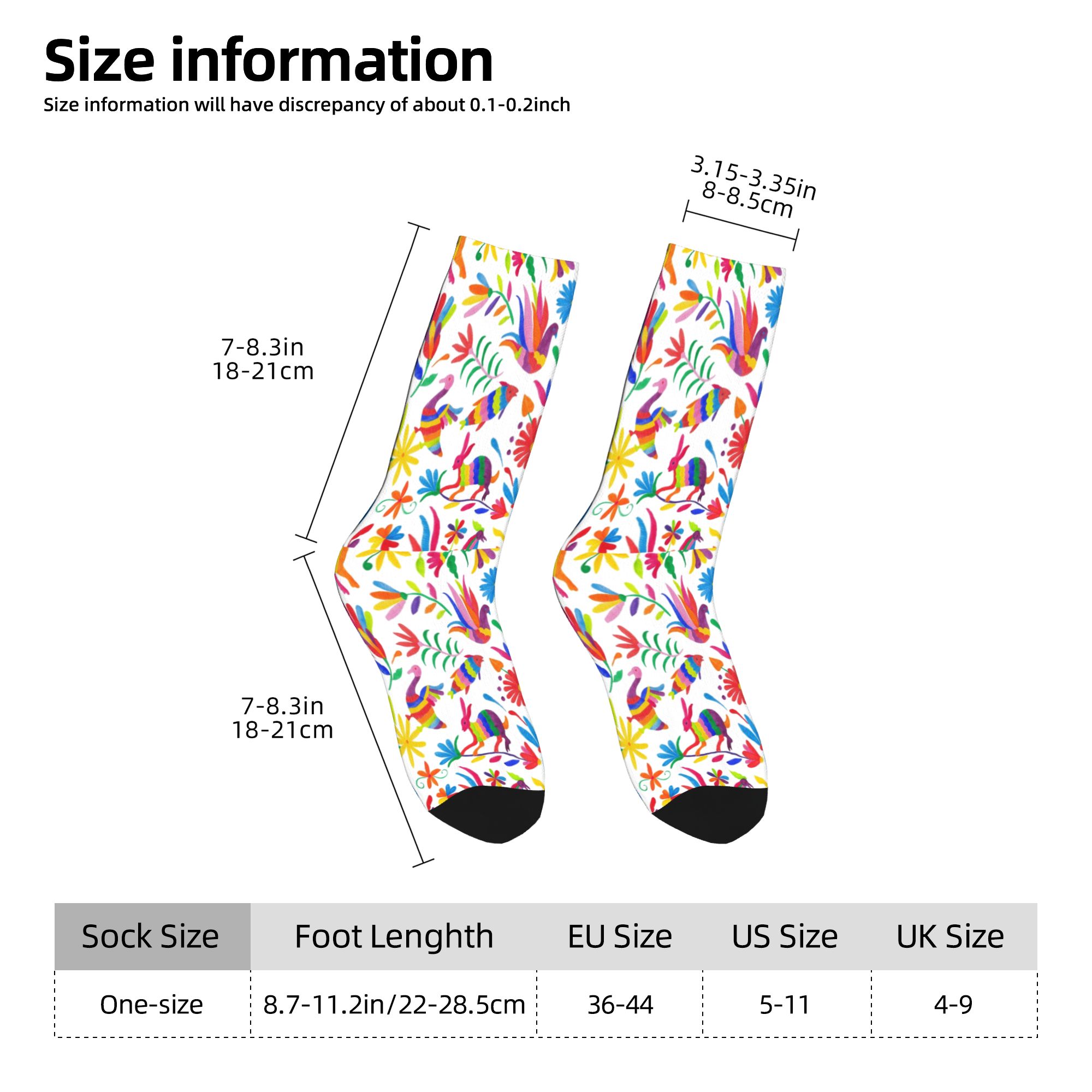 Custom Otomi Folk Mexican Art  - Dress Sock Men ulasan dan harga