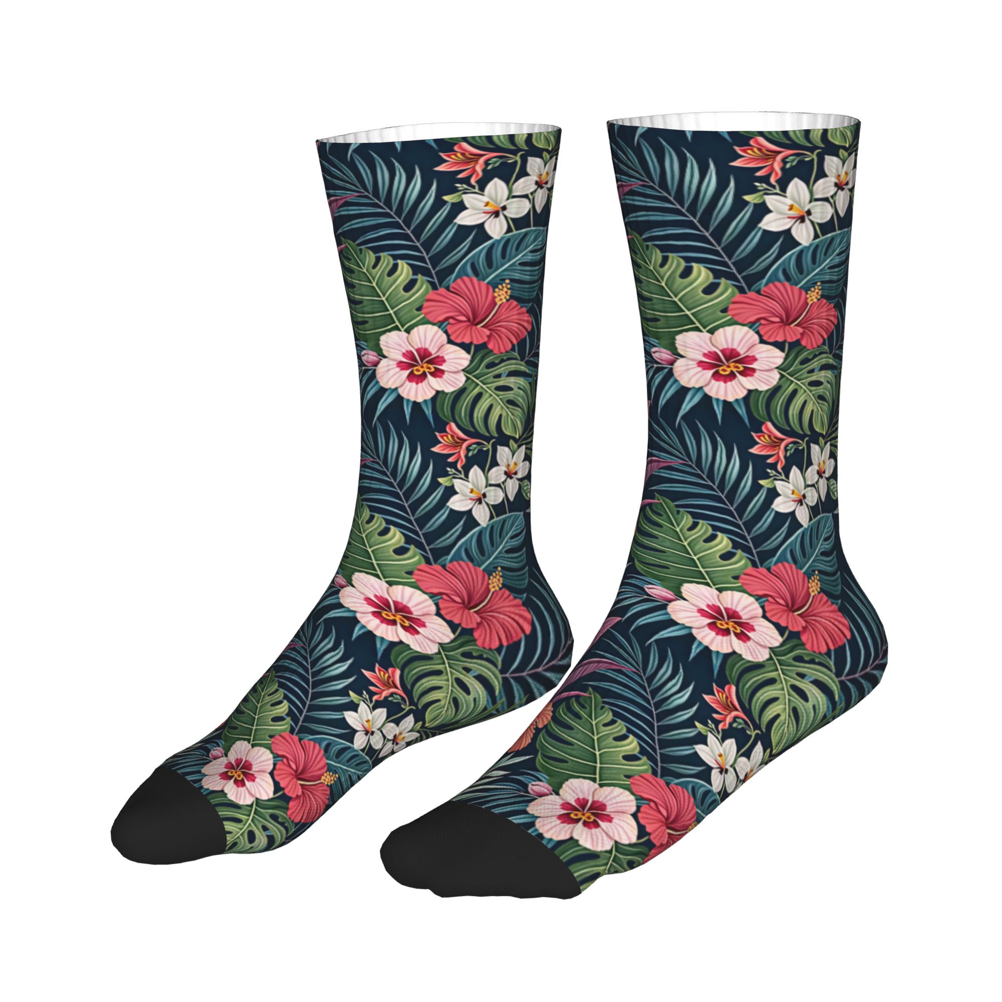 Fun Mens Hawaiian Hibiscus Plu - Dress Sock Men ulasan dan harga