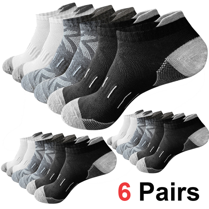 6/12Pairs Men's Arrow Print An - Ankle Sock Low Cut ulasan dan harga