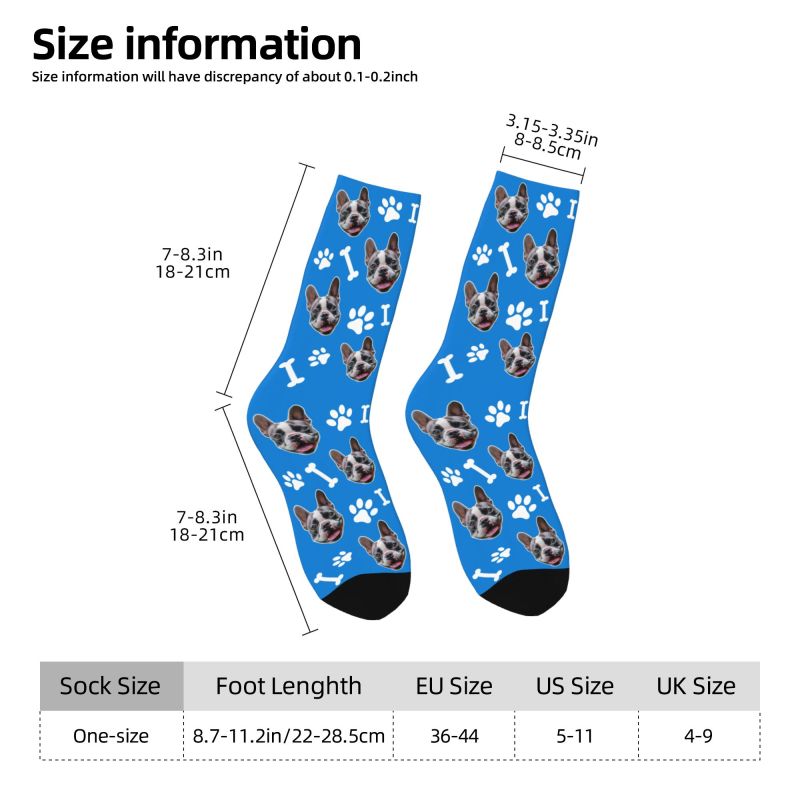 Novelty Men's Custom Dog Dress - Dress Sock Men ulasan dan harga